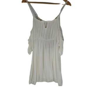 🎁 Off Shoulder Top Lace Trim size  Large.